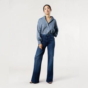 Mother Denim The Hustler Roller Sneak Jeans - Homecoming High